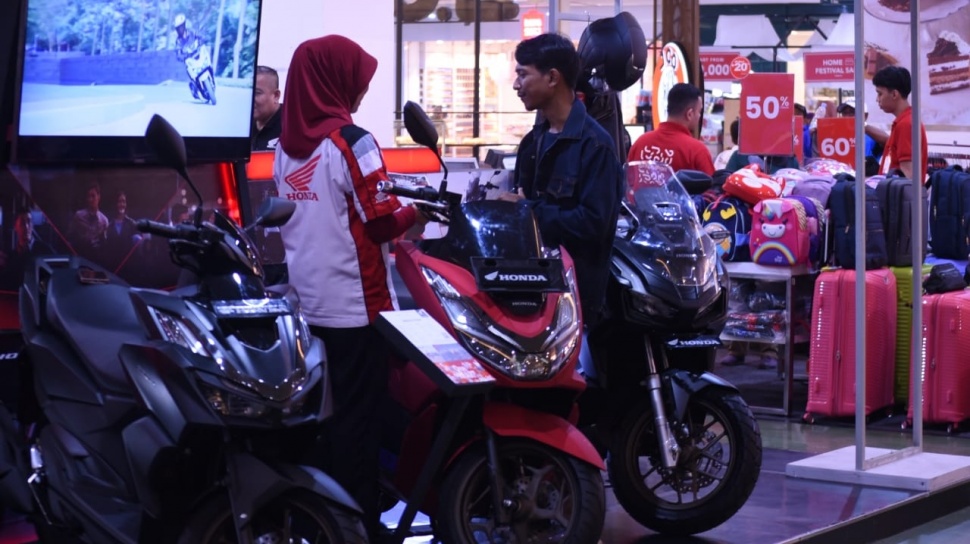 Wahana Kenalkan Tiga Skutik Premium Honda di Cibubur